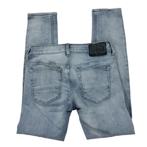 Pacsun Skinny Jeans Light Wash Distressed Stretch Denim Womens 26x28 (27 Actual)